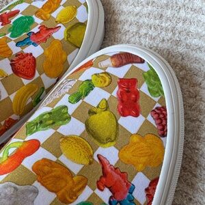Haribo X Vans White Slip-Ons